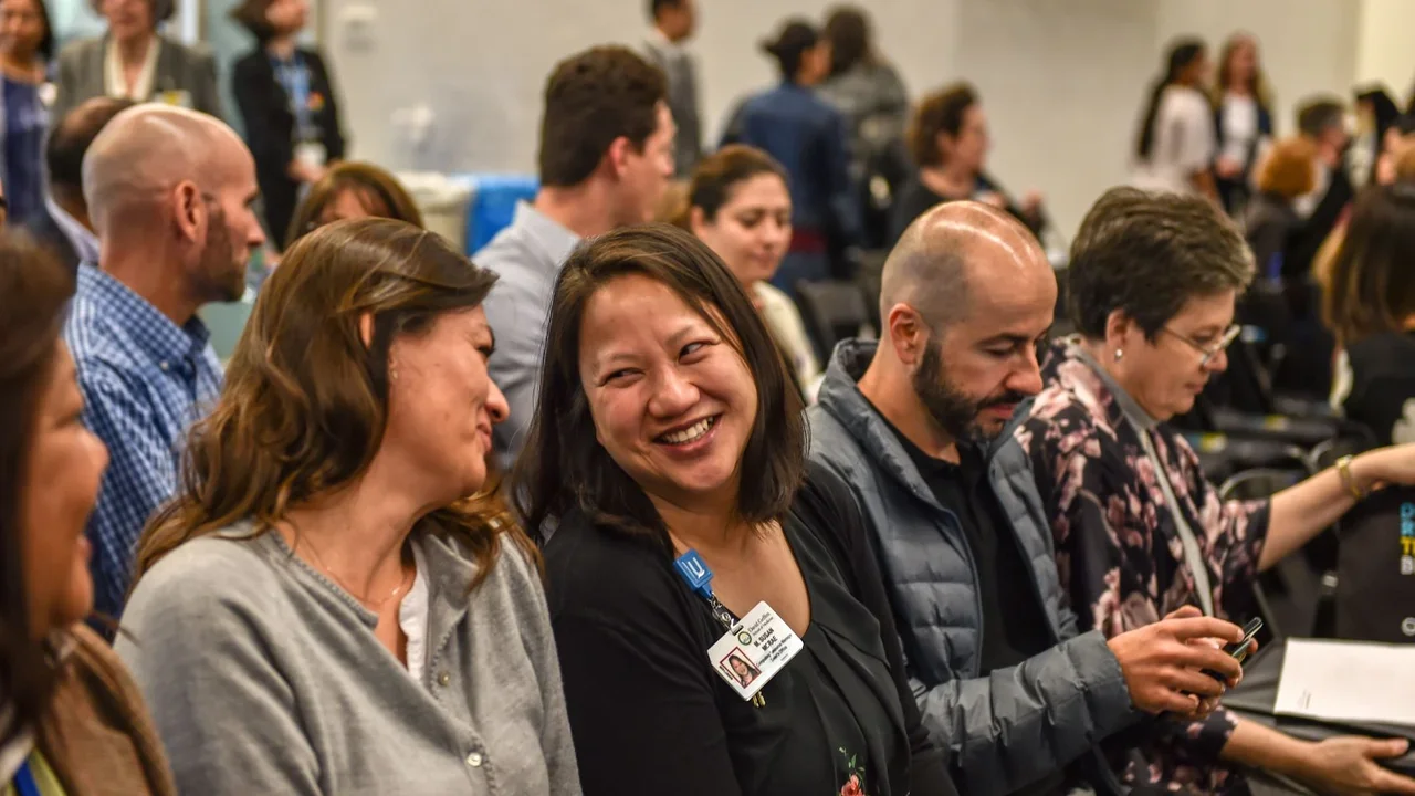 Audience at CNS event