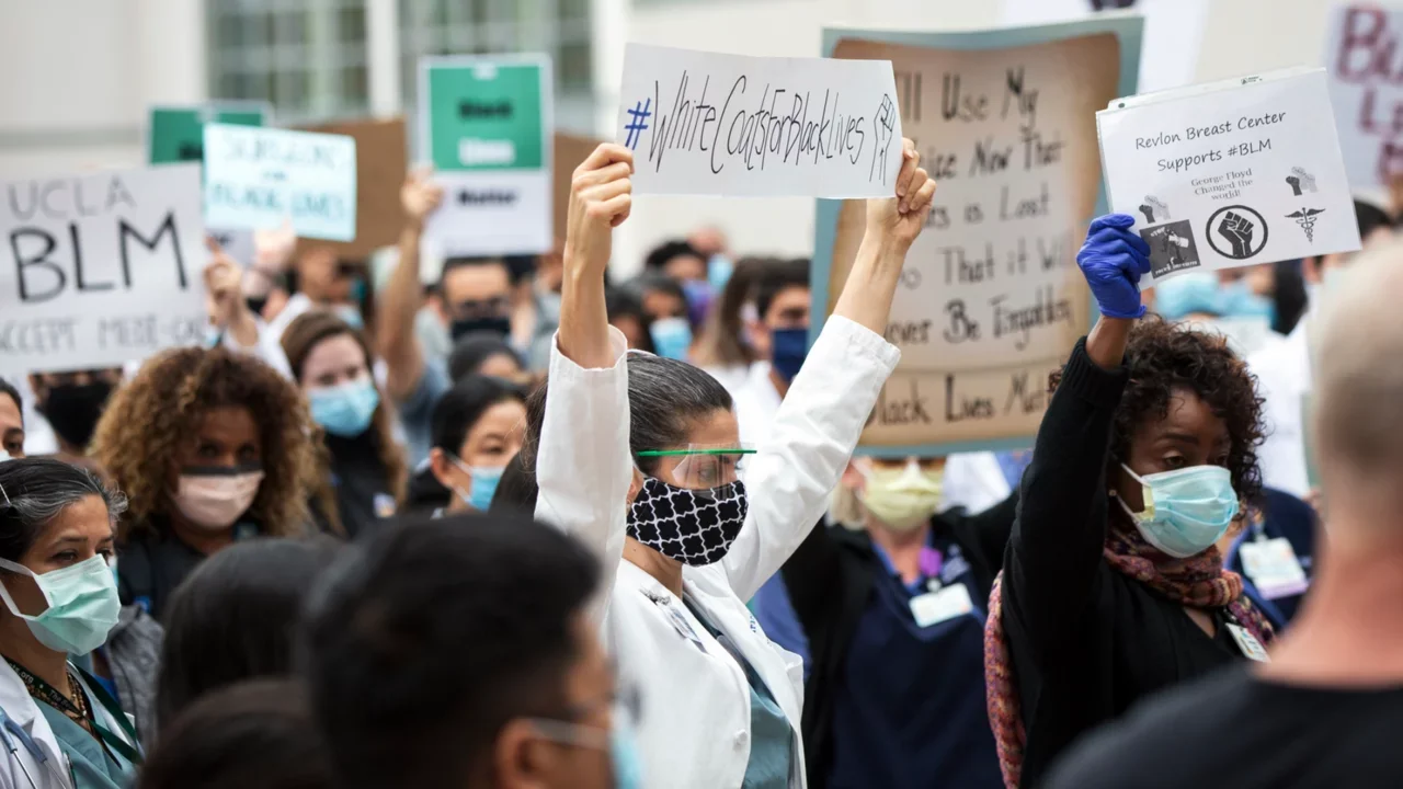 BLM protest